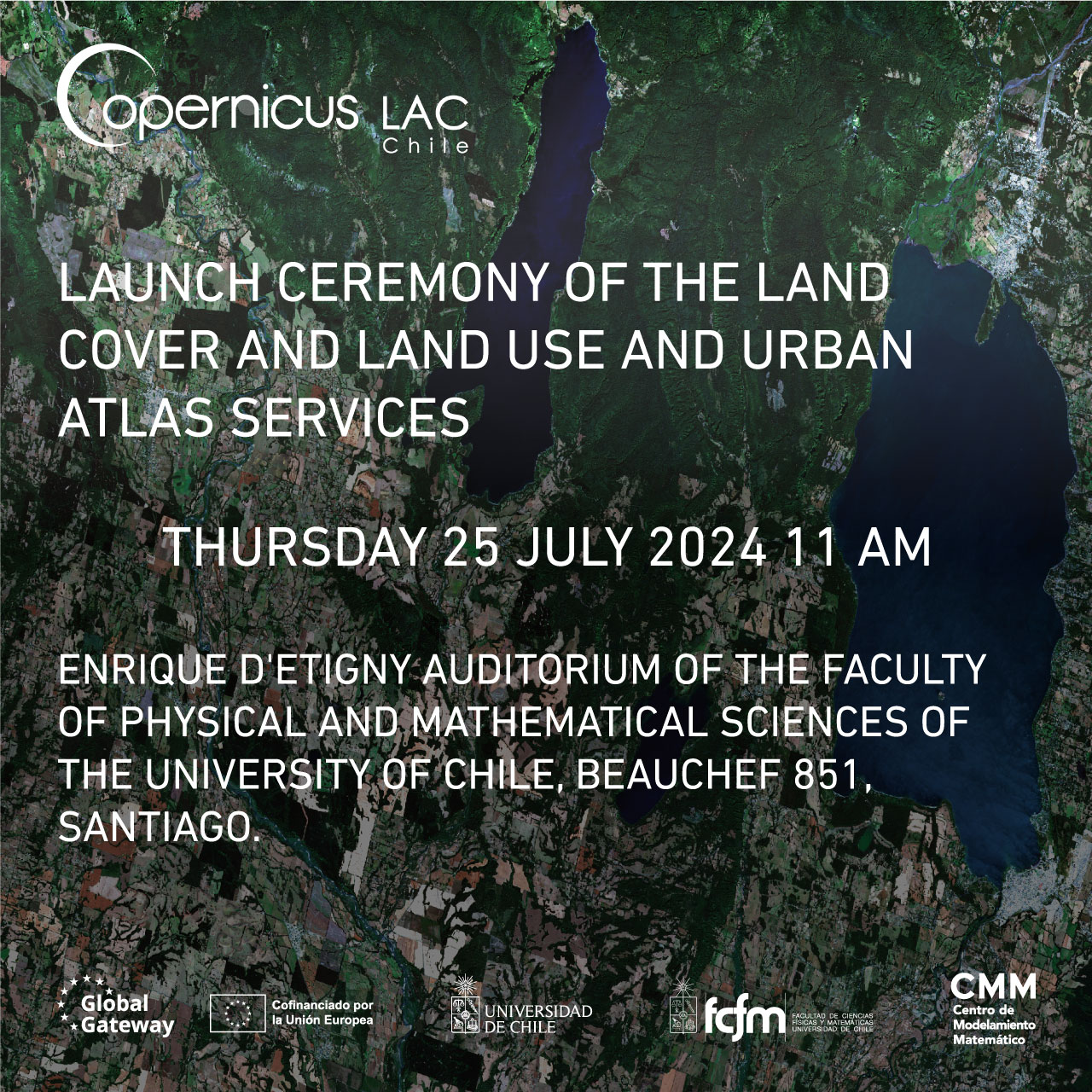 Launch Ceremony of the Land Cover and Land Use and Urban Atlas Services