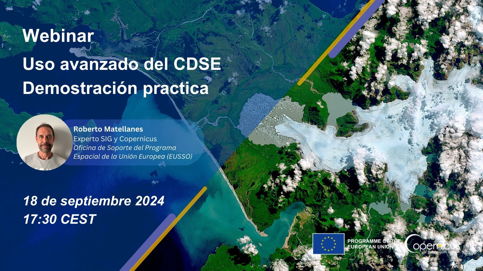 Webinar Advanced use of CDSE Practical demonstration