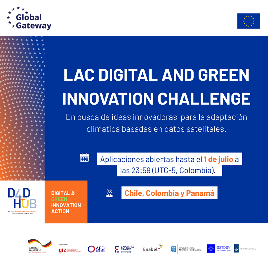 External call for proposals: LAC DGI Challenge to boost digital and green innovations in Latin America