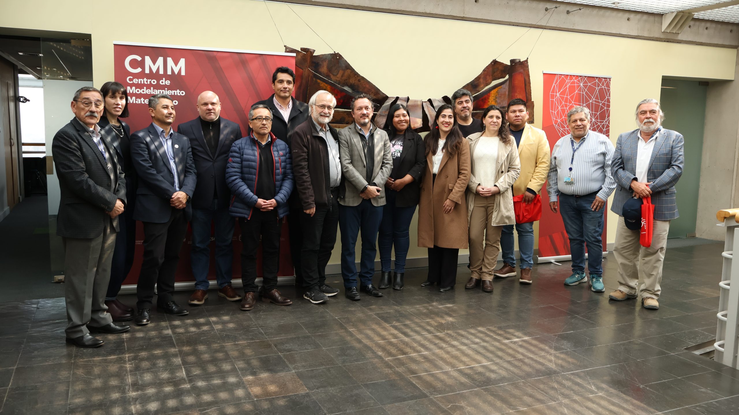 Seremi of CTCI and regional councillors from Tarapacá visited the FCFM to learn about its scientific and educational capabilities