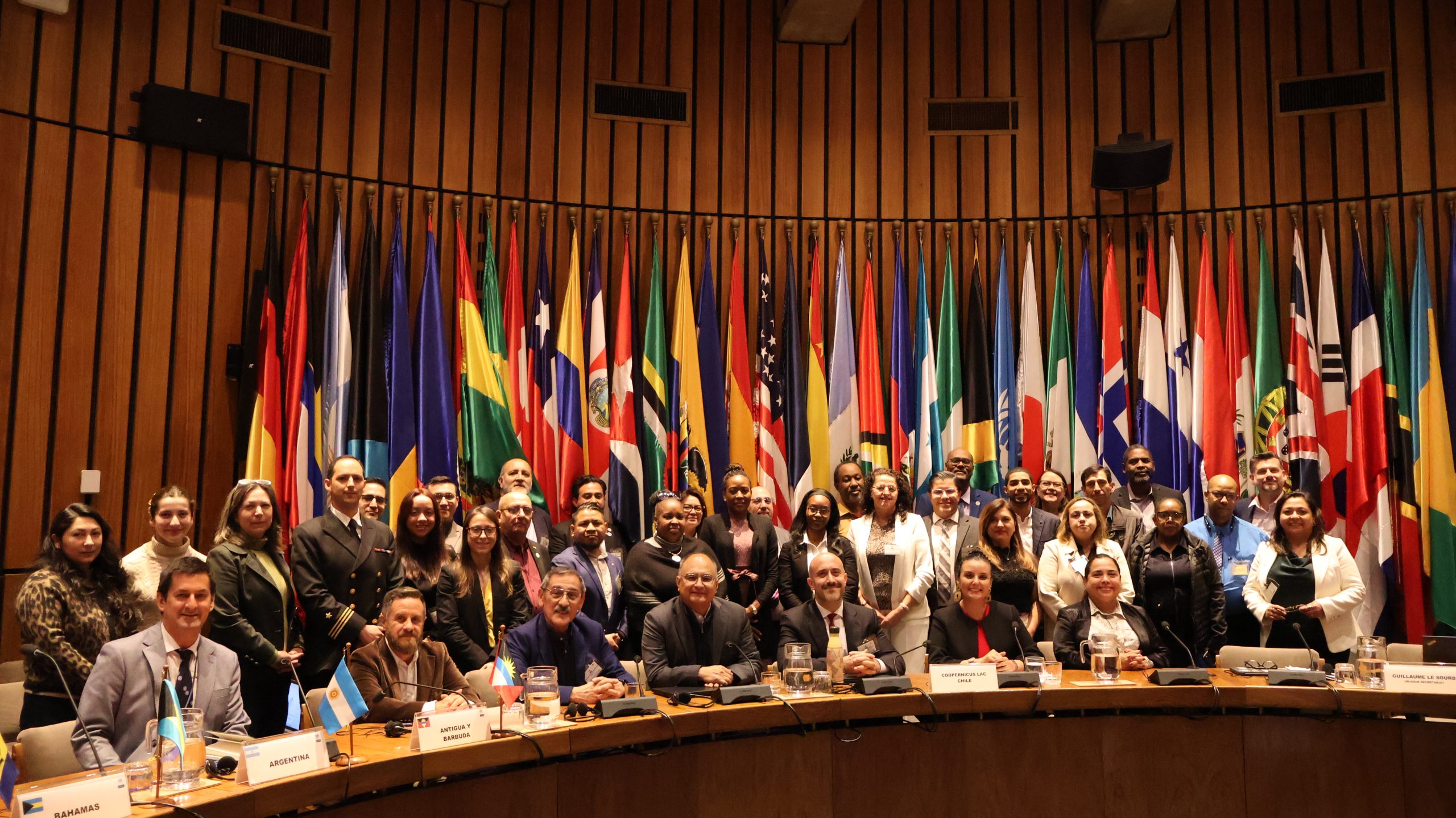 José Miguel Rubio’s visit included presentations at ECLAC and CopernicusLAC Chile