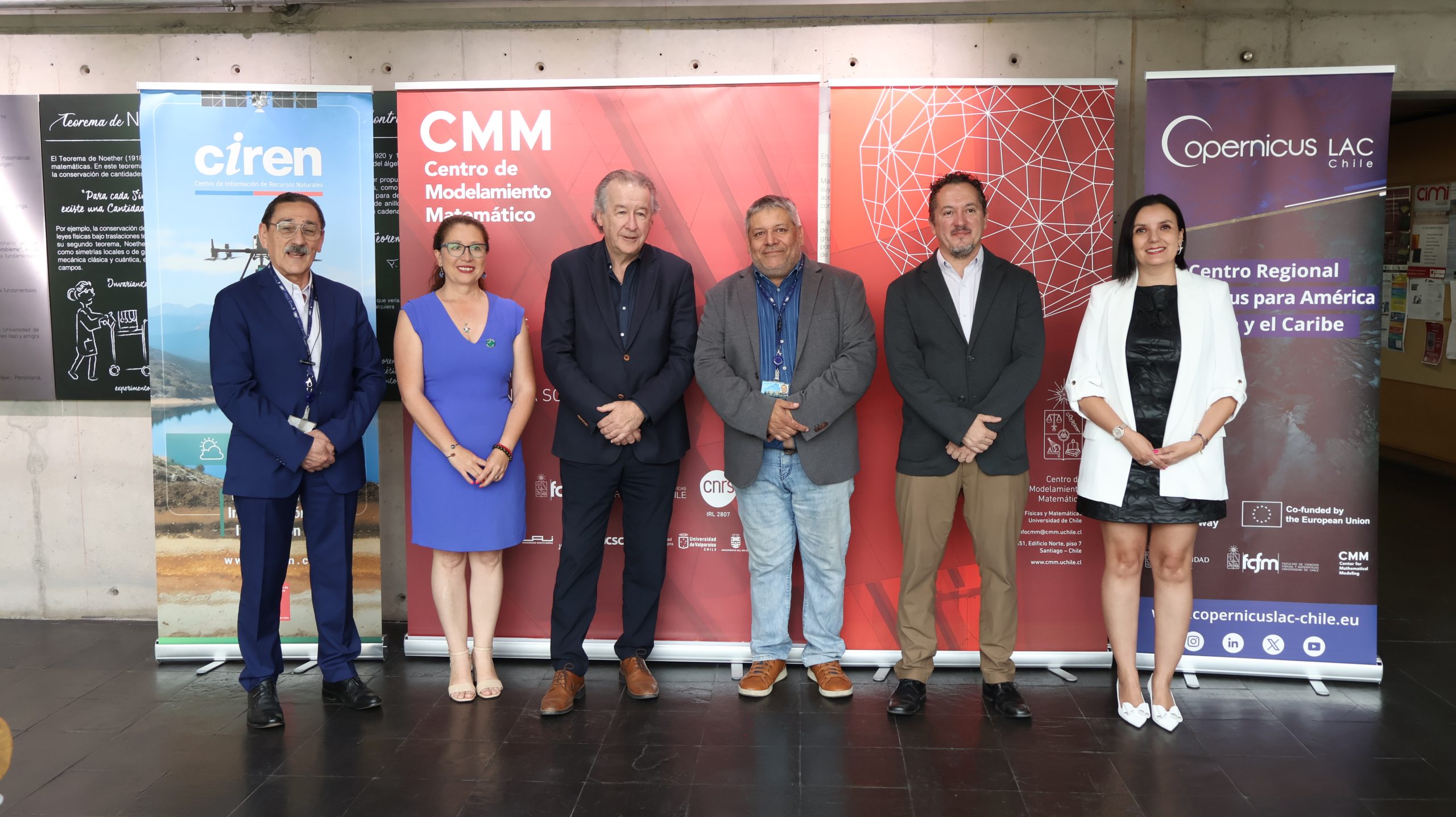 FCFM and CopernicusLAC Chile sign collaboration agreement with the Natural Resources Information Center
