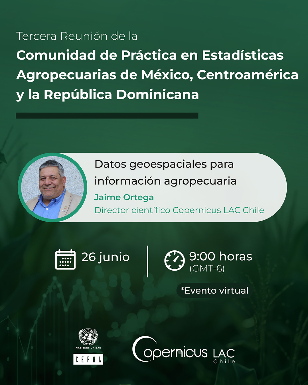 Terceira Reunião da Comunidade de Prática de Estatísticas Agrícolas do México, América Central e República Dominicana