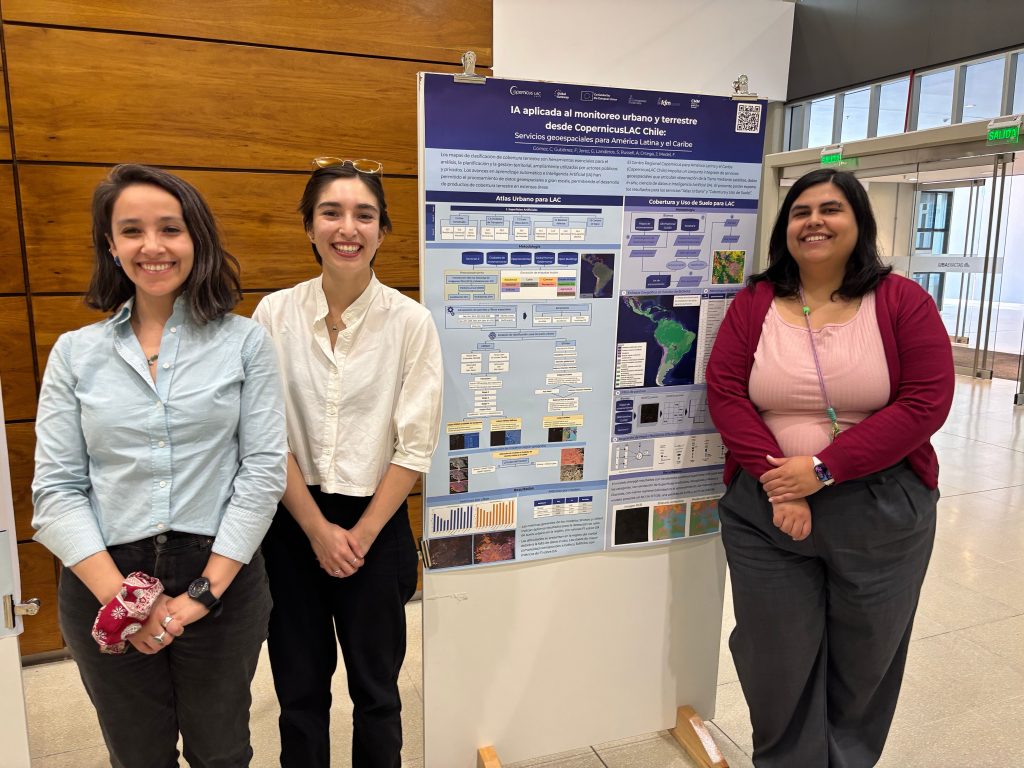 Membros da CopernicusLAC Chile participam da primeira Escola de Deep Learning em espanhol na América Latina