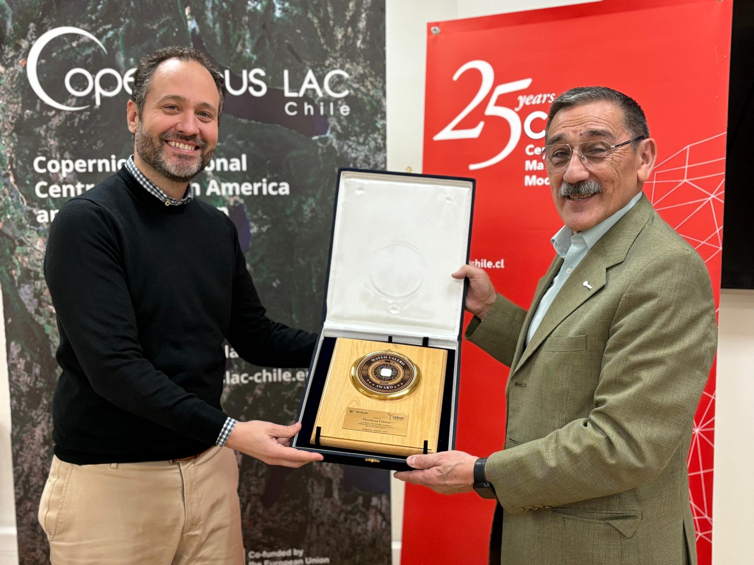 Diretor da CopernicusLAC Chile recebe prestigioso prémio pelo seu contributo para a computação avançada