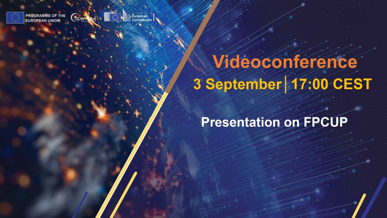 Videoconferencias espaciales de la UE: Proyecto de Acuerdo Marco de Asociación para la Asimilación de Copernicus por los Usuarios (FPCUP)