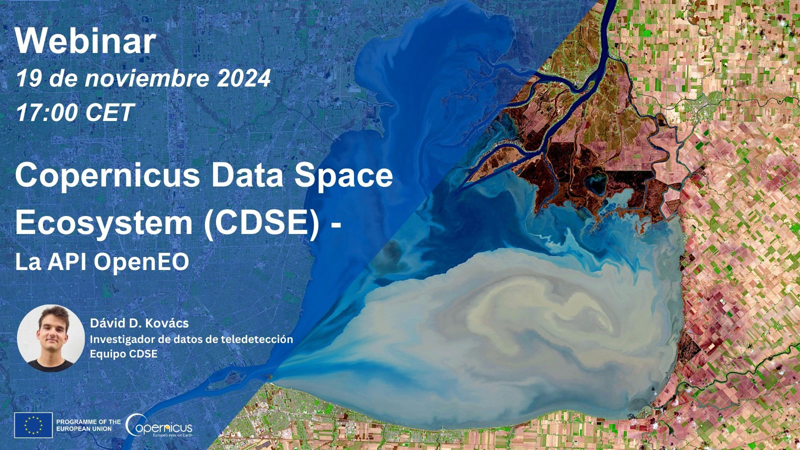 El Ecosistema del Espacio de Datos Copernicus (CDSE)– La API openEO