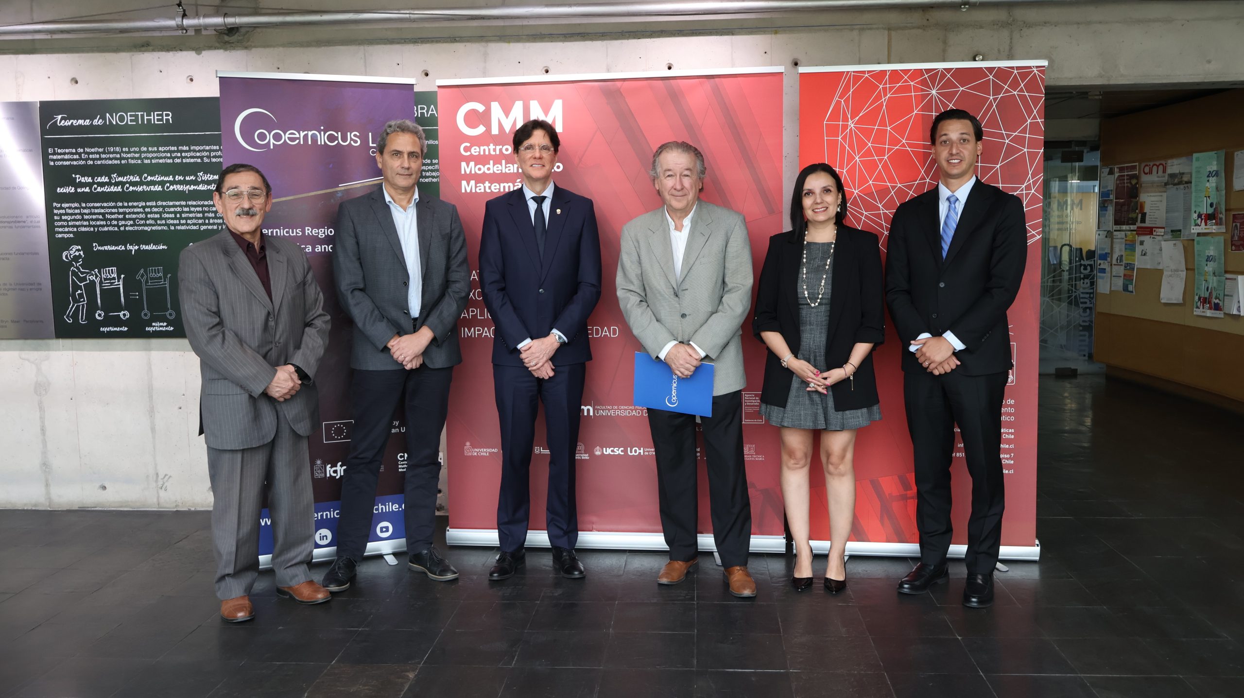 CopernicusLAC Chile recibe la visita de destacadas autoridades de Panamá y de la Universidad de Chile